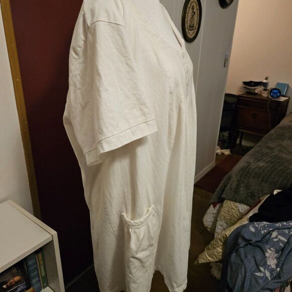 ROAMAN"S 1X PIT TO PIT 25 LENGTH 33 EX COND  WHITE - Picture 3 of 4